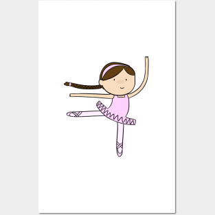 Little Ballerina Posters and Art